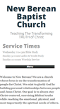 Mobile Screenshot of newberean.org